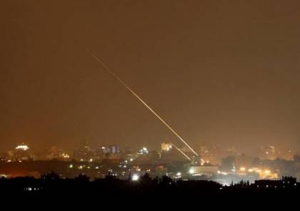  رشقات صاروخية باتجاه مستوطنات غلاف قطاع غزة